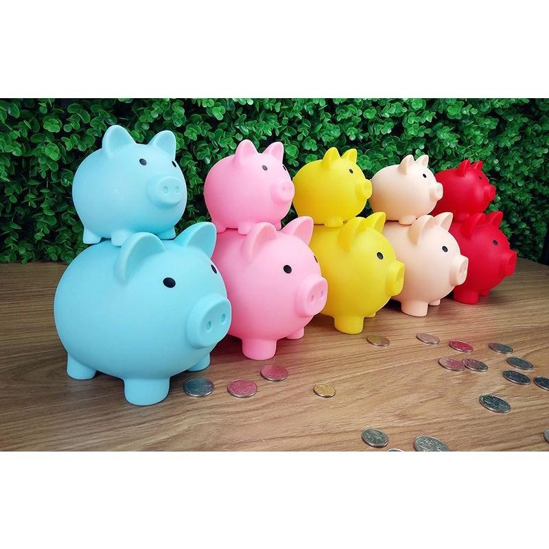 貯金箱 豚 ぶた ブタ 小銭 硬貨 貯める 割れない 可愛い キュート