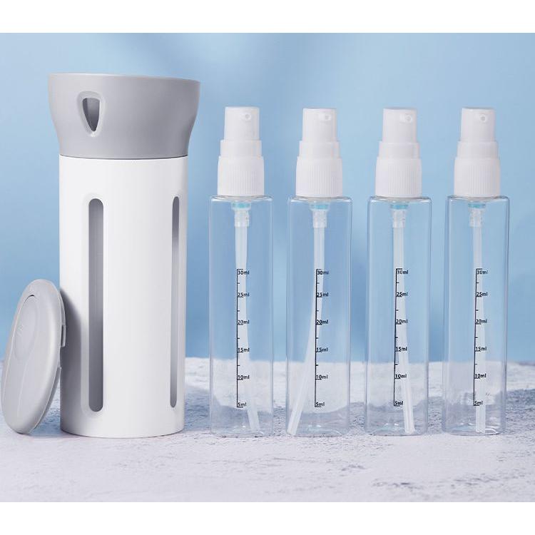 トラベルボトル 4in1 30ml 4本 旅行 出張 詰め替えボトル 小分け