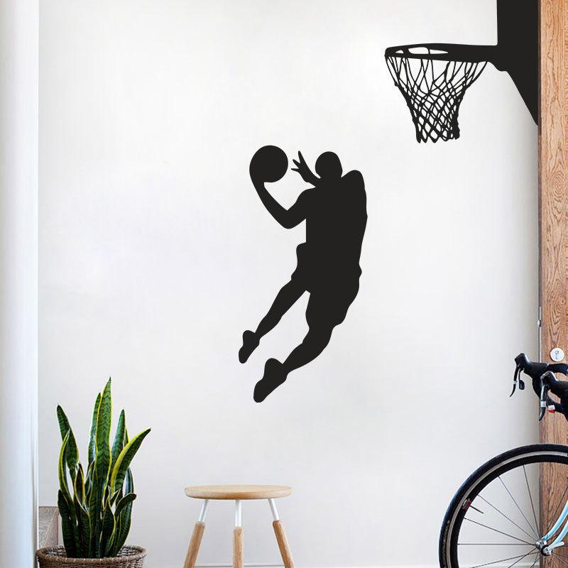 ウォールステッカー 壁紙シール 壁装飾 装飾 ステッカー 雑貨 壁 壁紙 シール インテリア 窓 小物 バスケットボール バスケットゴール バスケ か Zak プラスナオyahoo 店 通販 Yahoo ショッピング