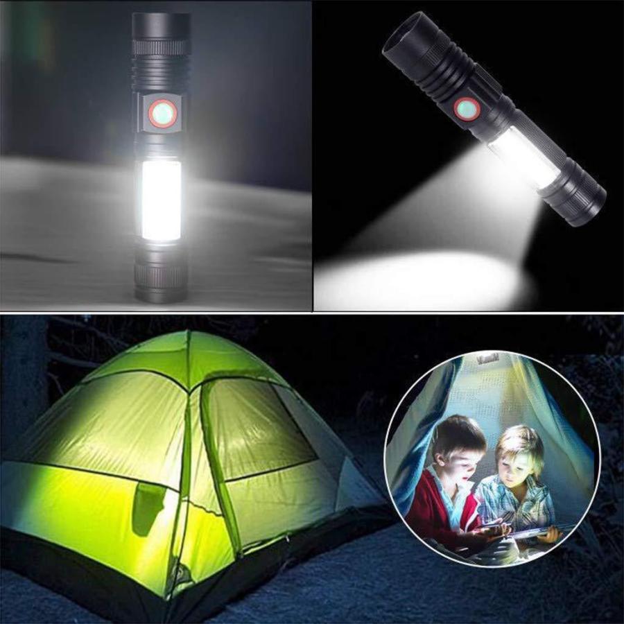 plusnao（プラスナオ） 懐中電灯 フラッシュライト LED 充電式