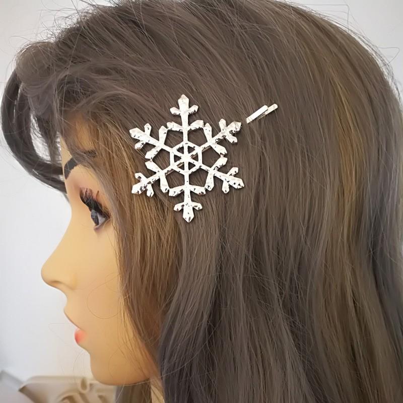 ヘアピン 髪飾り 髪留め レディース 女性 女子 ヘアアクセサリー ファッション小物 雪 スノー 結晶 ヘアアレンジ プレゼント 贈り物 おしゃれ か プラスナオ Paypayモール店 通販 Paypayモール