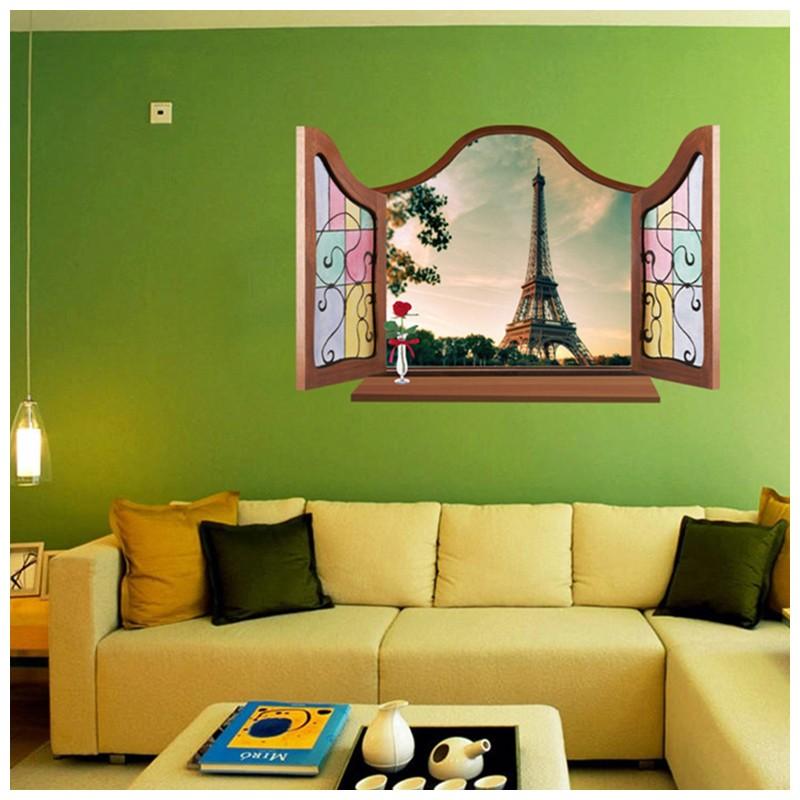 plusnao（プラスナオ） ウォールステッカー ウォールシール エッフェル