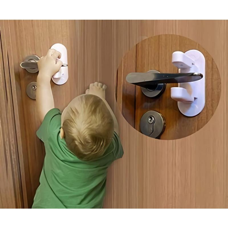 ドアノブロック 戸口ロック 単品 ストッパー いたずら防止 扉ロック 赤ちゃん ベビー 子供 セーフティグッズ ケガ予防 ベビーガード ドア開け対策 プラスナオ Paypayモール店 通販 Paypayモール