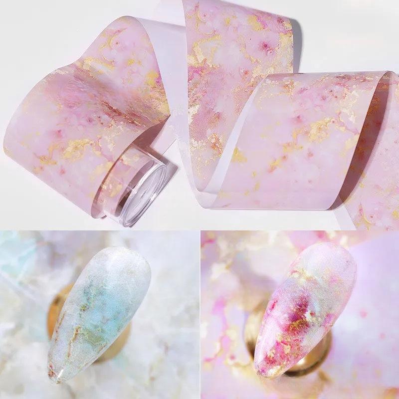 転写フィルム 1箱10巻入り 4cm幅 1m 100cm ジェルネイル用 転写ホイル