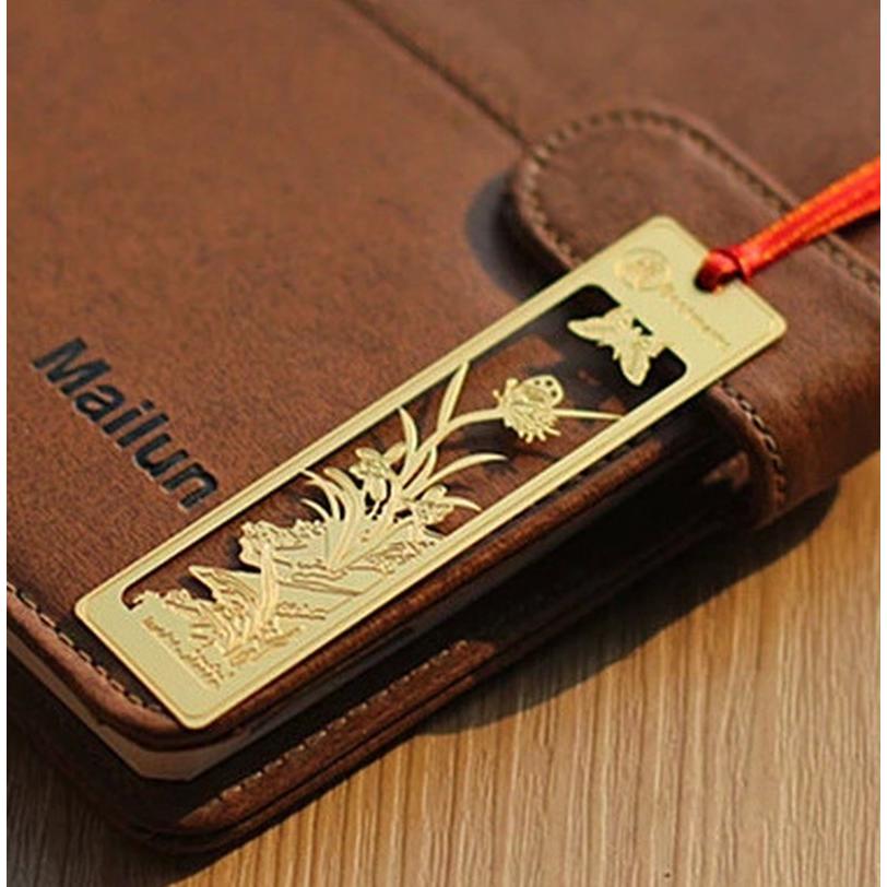 しおり　ブックマーカー❁アロナ(02P) plusnao しおり ブックマーク ブックマーカー 栞 金属製