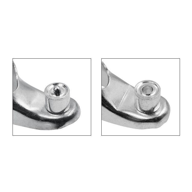 ハトメパンチ ハトメ 4mm 2点セット 穴あけ工具 レザークラフト ホール