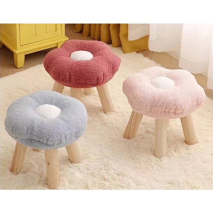 plusnao（プラスナオ） スツール 椅子 イス チェア 花 木脚 背もたれ