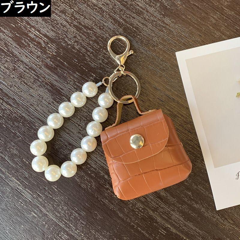plusnao キーホルダー キーリング バッグチャーム レザー調 plusnao キーホルダー キーリング バッグチャーム レザー調