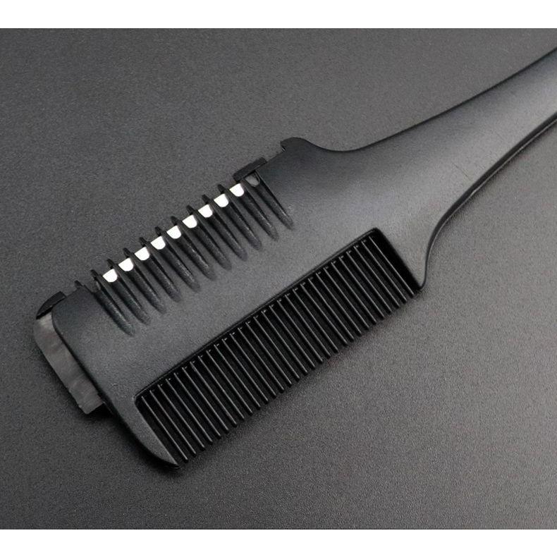 plusnao（プラスナオ） ヘアカッター くし付き 2WAY コーム ヘアブラシ