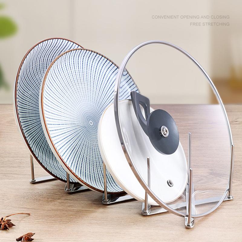 plusnao（プラスナオ） ディッシュスタンド お皿立て 鍋蓋スタンド