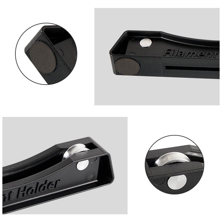 3Dプリンター用フィラメントホルダー 2本入り スプールホルダー 滑り
