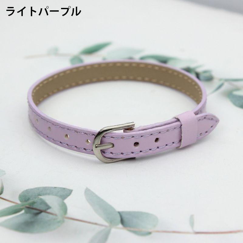 ブレスレット レザー調 ハンドメイド 手芸 クラフト材料 アクセサリー