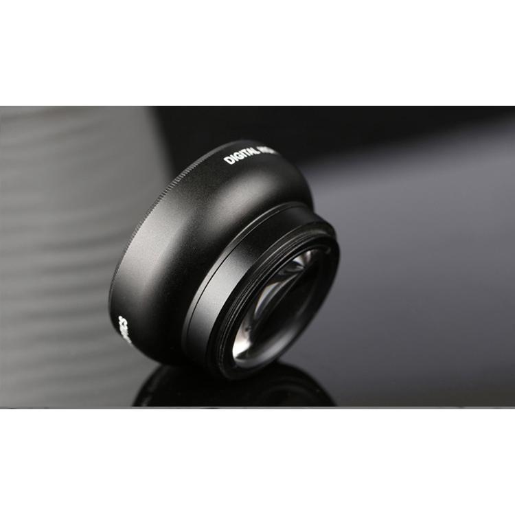 スマホカメラレンズ クリップ式 2in1 0.45倍 広角レンズ マクロ