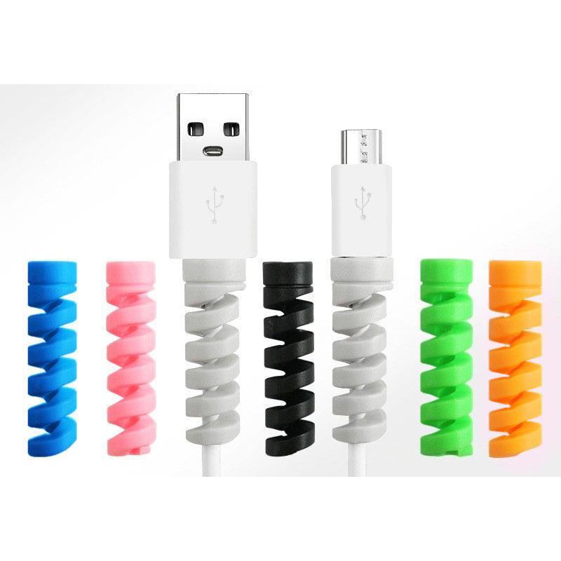 ケーブル保護カバー 同色8個セット 8本 ケーブルプロテクター ケーブル