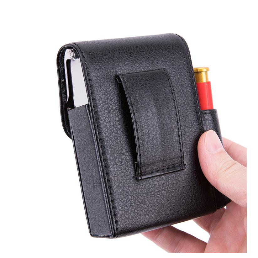高い品質 シガレットケース タバコケース 喫煙具 たばこ入れ 煙草入れ 収納ケース ライター収納付き フェイクレザー クロコ柄 無地 単色 ブラック ブラウン1 100円 Aynaelda Com