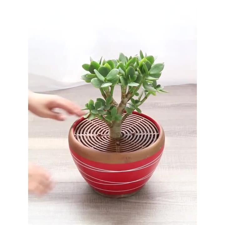 植木鉢グリッド プランターカバー ガードカバー 植物ポットカバー 3サイズセット ABSプラスチック製 植物 フラワー プロテクターキャット