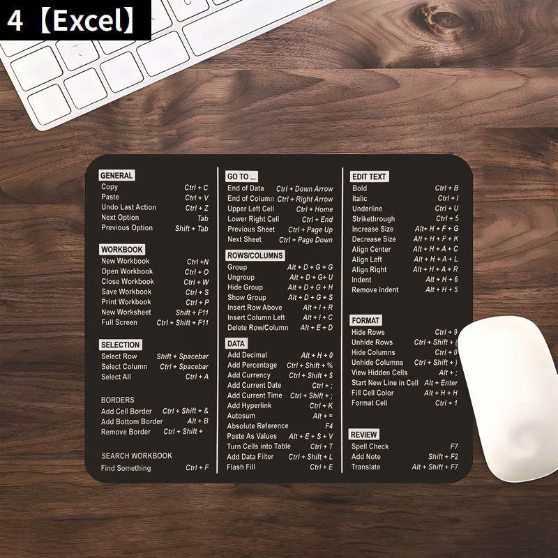 マウスパッド ショートカットキー Mac Windows word excel Chrome