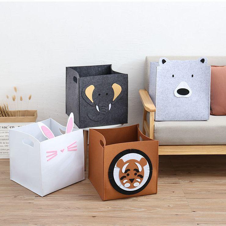 おもちゃ収納 ボックス おもちゃ箱 収納ボックス 子供部屋 アニマル柄