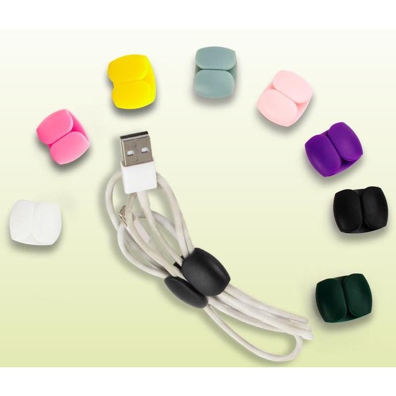 ケーブルクリップ コードクリップ ケーブルホルダー まとめる 収納 USB