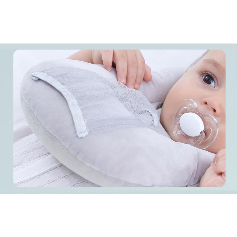 plusnao（プラスナオ） 授乳クッション 枕 哺乳瓶 ホルダー 固定