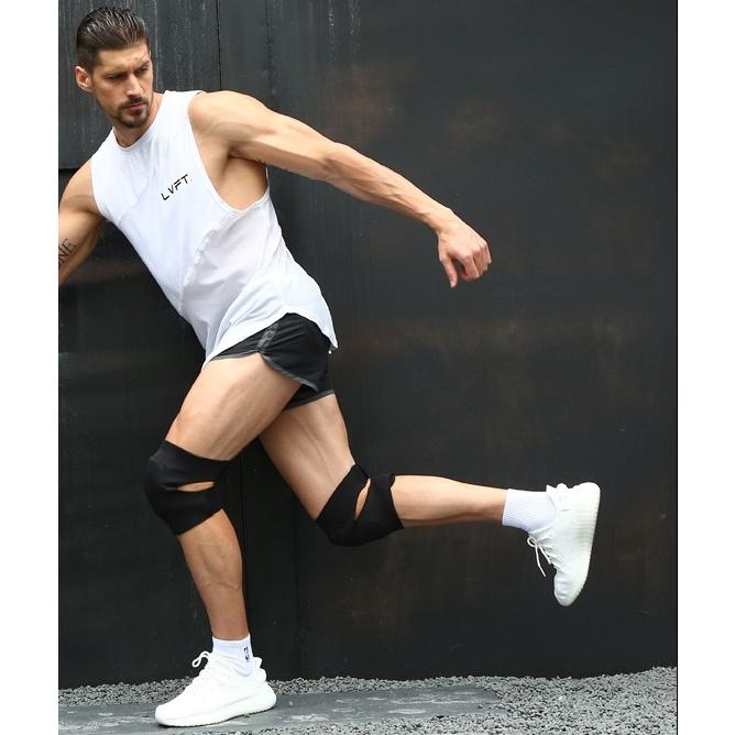 plusnao 膝サポーター パッド入り 単品 片足用 男女兼用 ユニ