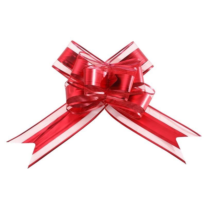 plusnao ラッピング用リボン ギフトリボン 10個セット 赤 青 ピンク