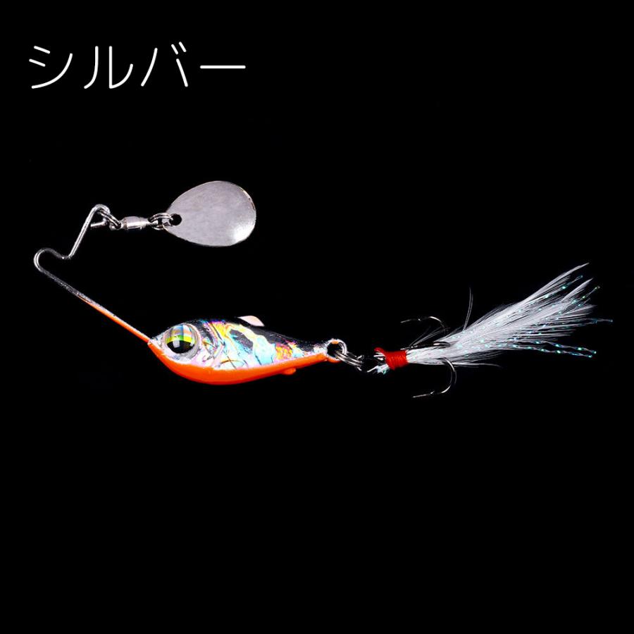 スピナーベイト ハードルアー 10g 15g 20g スピナベ コロラド トレブル