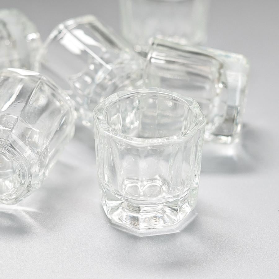 ダッペンディッシュ ジェルネイル用筆洗い グラスディッシュ ネイル