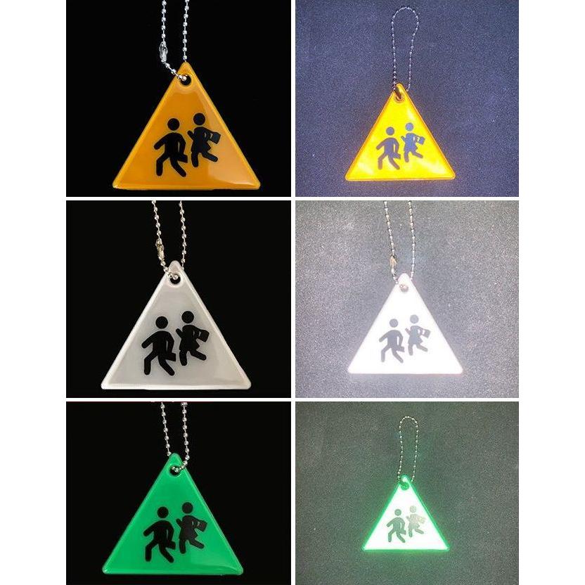 plusnao（プラスナオ） リフレクター 反射板 キーホルダー バッグ