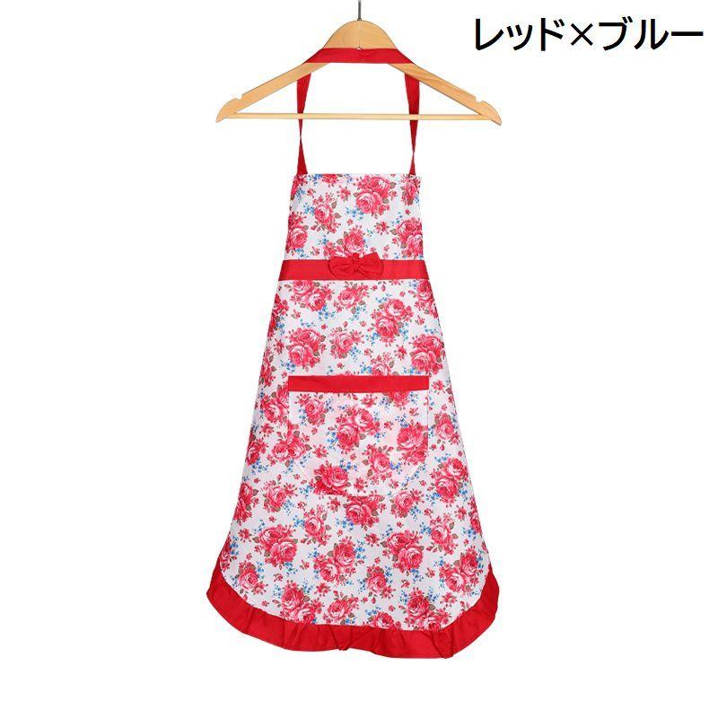 plusnao（プラスナオ） エプロン 前掛け レディース 女の子 腰ひも