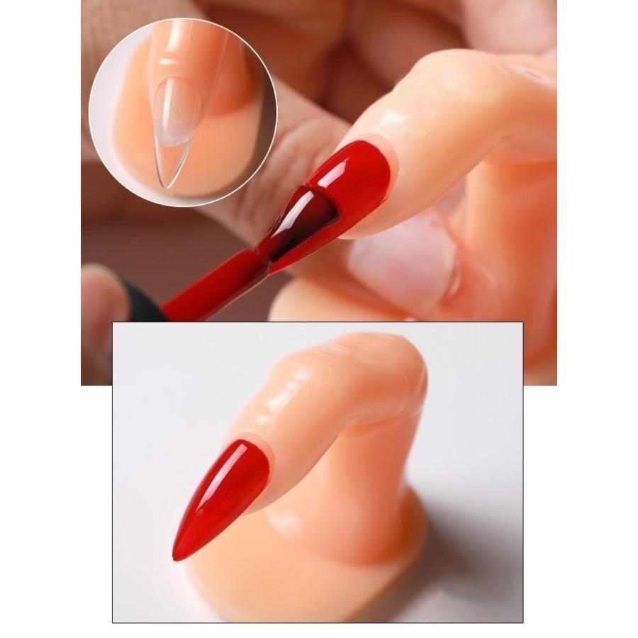 フィンガーマネキン ネイルアート用品 爪有り 爪無し シンプル 指