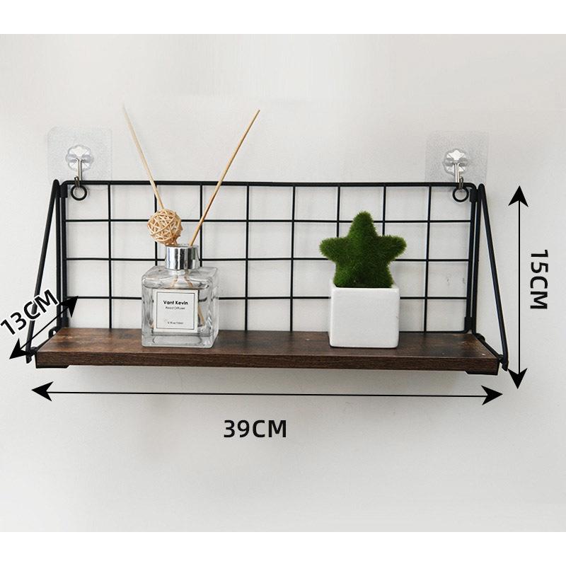 plusnao ウォールシェルフ ウォールラック Lサイズ 壁掛け棚