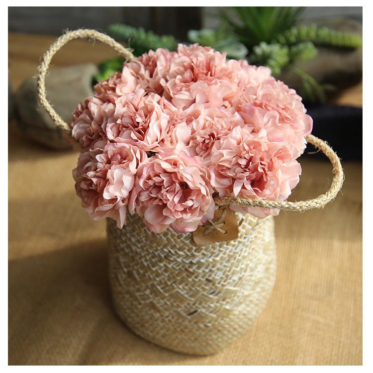 造花 アーティフィシャルフラワー フェイクフラワー 5本入り DIY