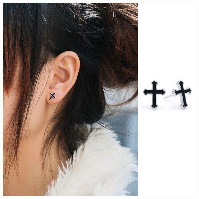 ピアス メンズ レディース 男女兼用 十字架 クロス アクセサリー メンズファッション レディースファッション ファッション かっこいい きれい おし プラスナオ Paypayモール店 通販 Paypayモール