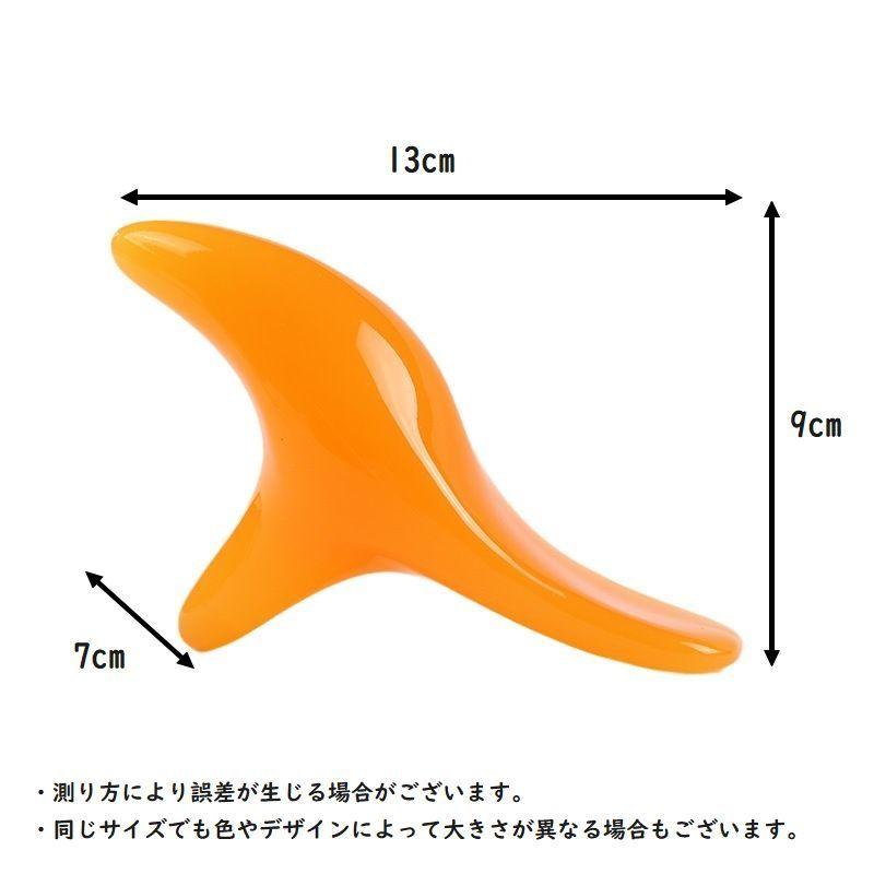 ツボ押し棒 オカリナ型マッサージ棒 首 ツボ押し棒 かっさ棒 かっさ 指圧 美容 顔 首 足 足裏 肩 セルフ