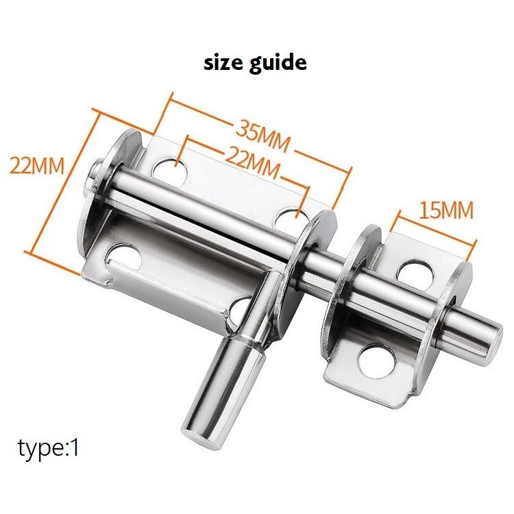 丸棒貫抜 ドアロック 施錠 扉ロック 鍵 セーフティーグッズ 単品 戸棚