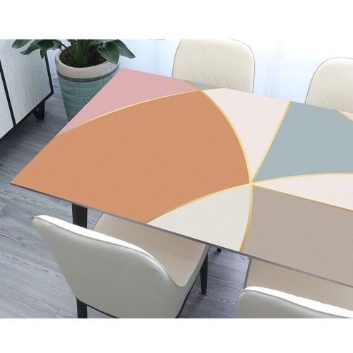 plusnao テーブルクロス 60cm 70cm角 撥水 おしゃれ モダン PVC カット