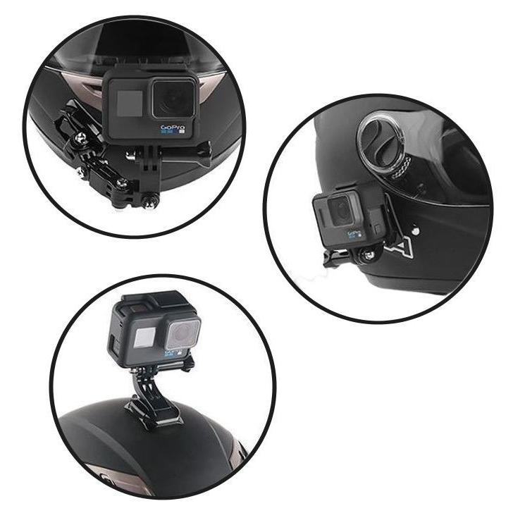 ヘルメットマウント 顎マウント ホルダー GoPro アクションカメラ