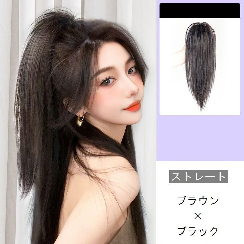 部分ウィッグ ポイントウィッグ バンスクリップ 付け毛 レディース