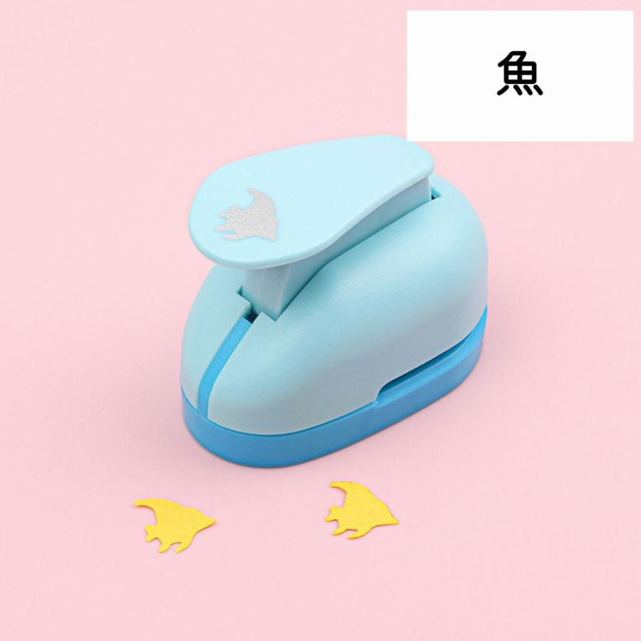 plusnao（プラスナオ） クラフトパンチ 穴あけパンチ 型抜き 中 文具