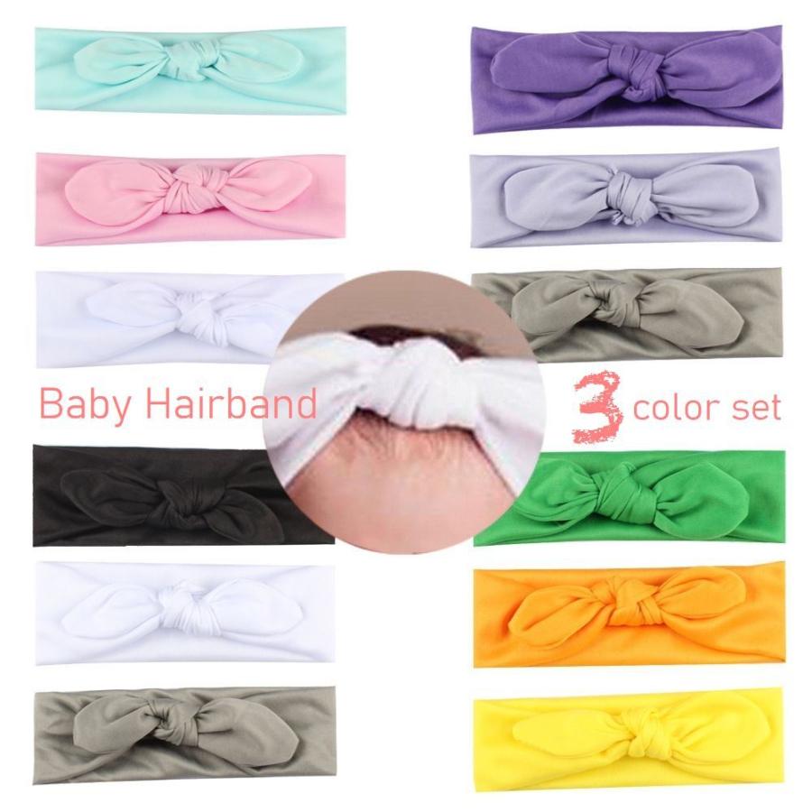 ヘアバンド ヘッドバンド 3点セット ベビー 女の子 子供用 ヘアアクセサリー 雑貨 まとめ髪
