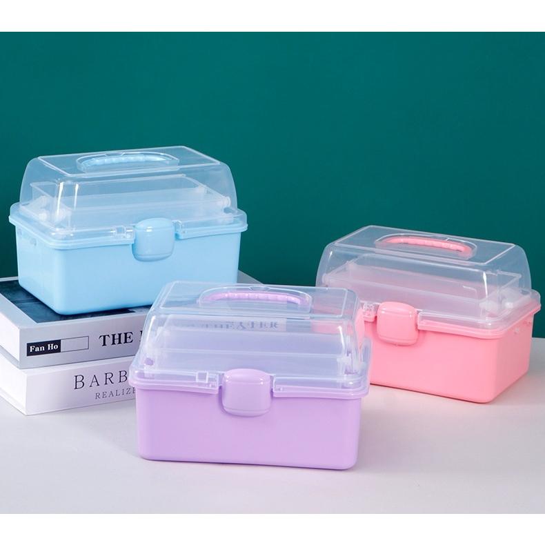 収納ボックス 収納ケース 3段 工具箱 ツールボックス 小物収納 持ち