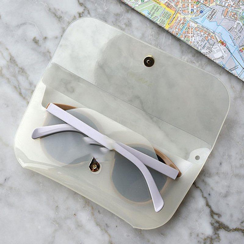 【プレミア・非売品】なめこ メガネケース 新品未使用 丈夫でお洒落、四角がカワイイ眼鏡ケース（メガネケース） A-328