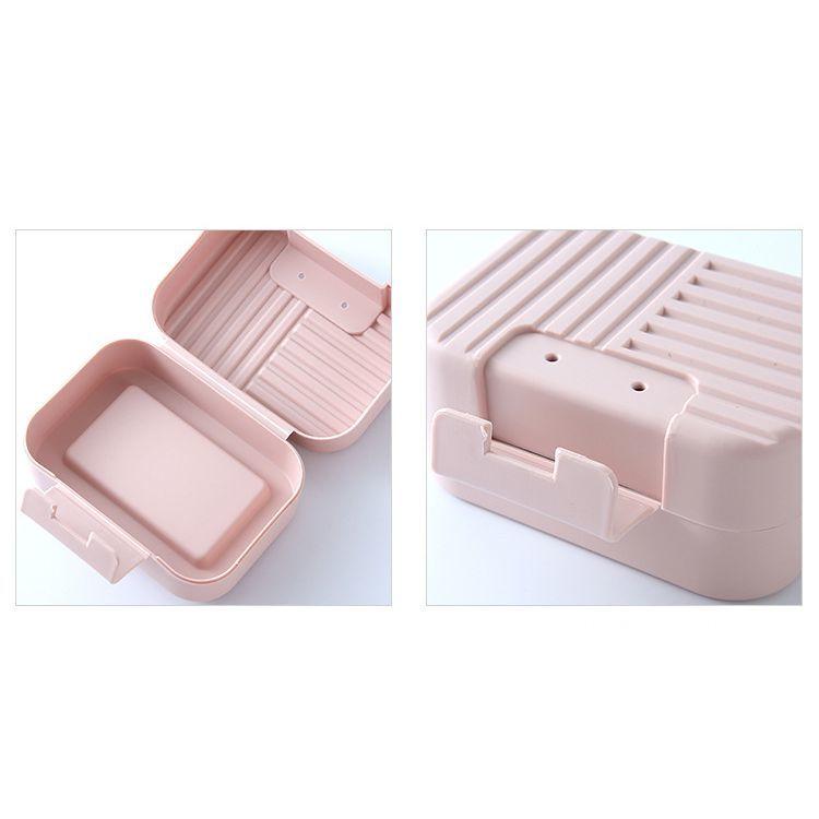 plusnao（プラスナオ） 石鹸ケース 石鹸入れ 石鹸箱 蓋付き フタ