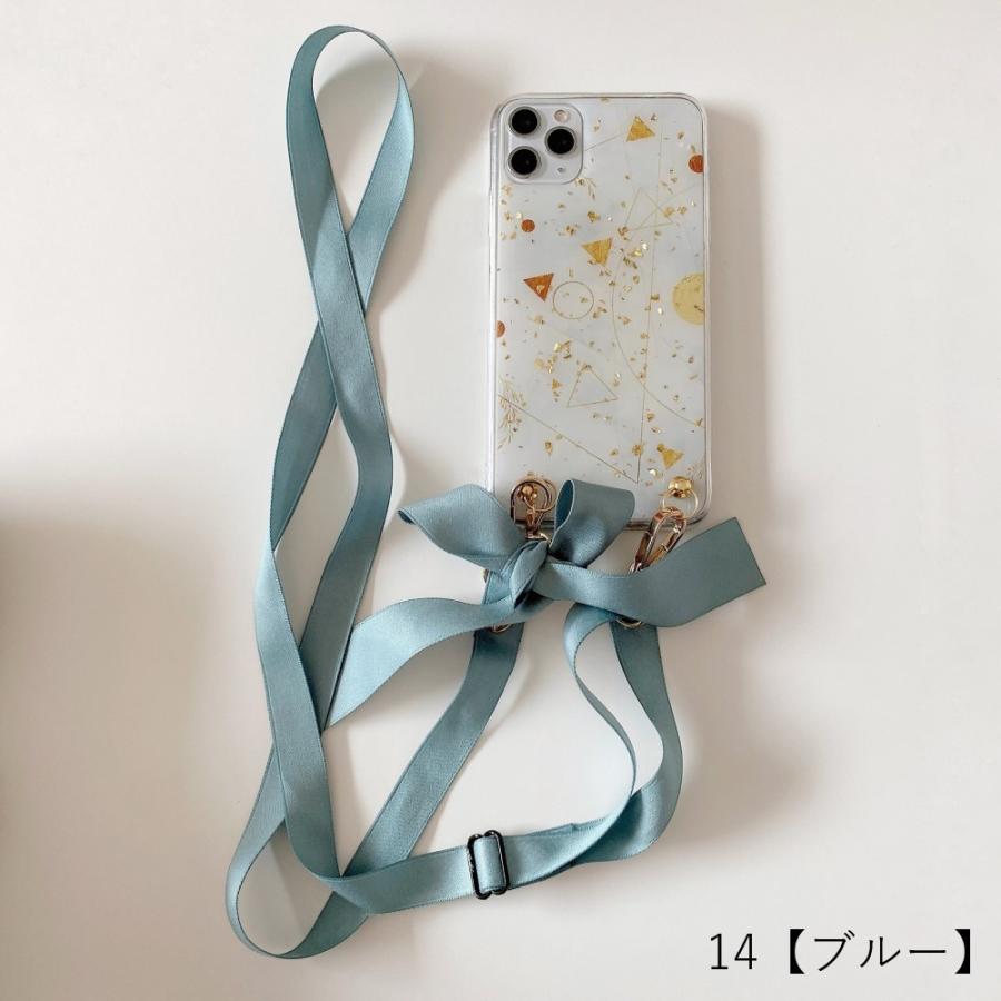 iPhoneケース スマホケース iPhoneカバー スマホカバー ショルダーストラップ付き スマホアクセサリー スマホ雑貨 幾何学模様 ラメ 半透明|plusnao|09