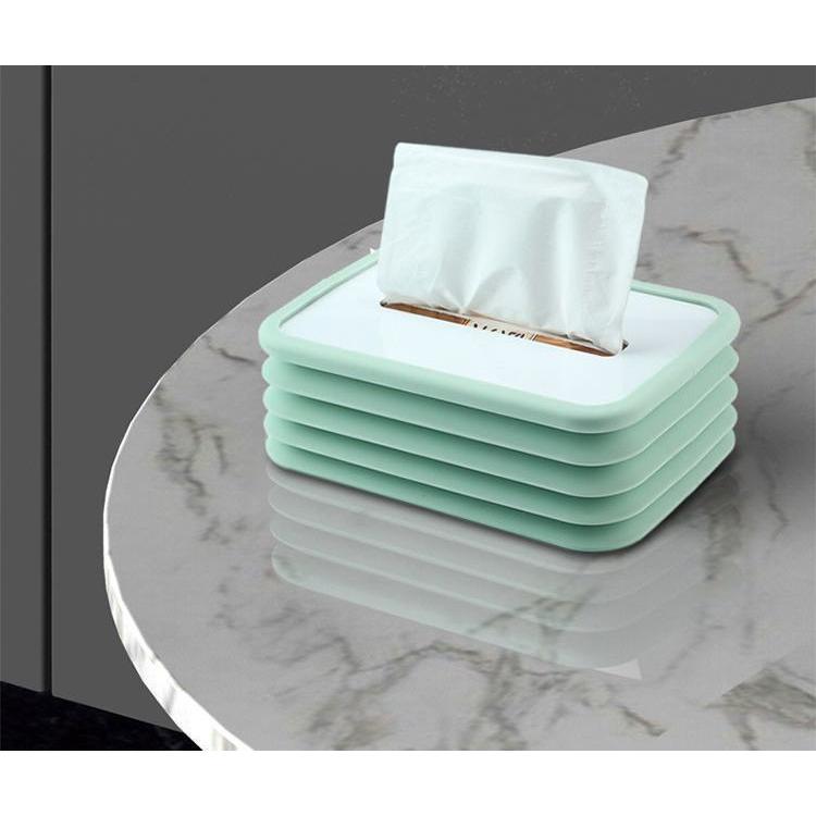 plusnao（プラスナオ） ティッシュケース ティッシュカバー 伸縮性