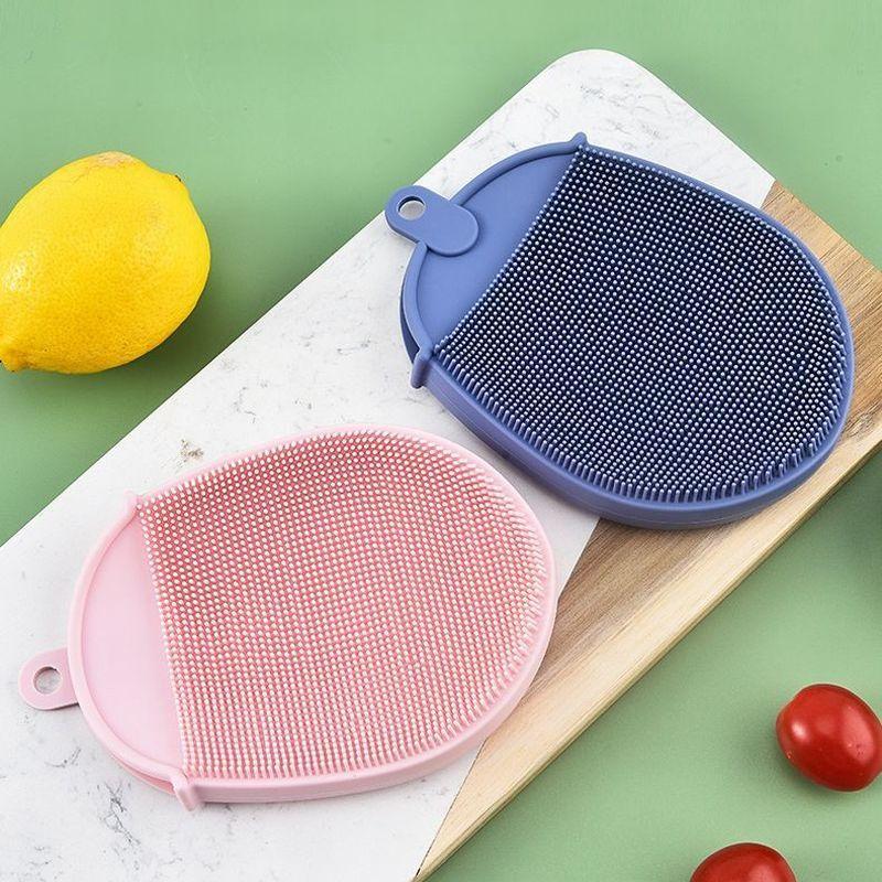 plusnao（プラスナオ） キッチンブラシ シリコンブラシ シリコンたわし