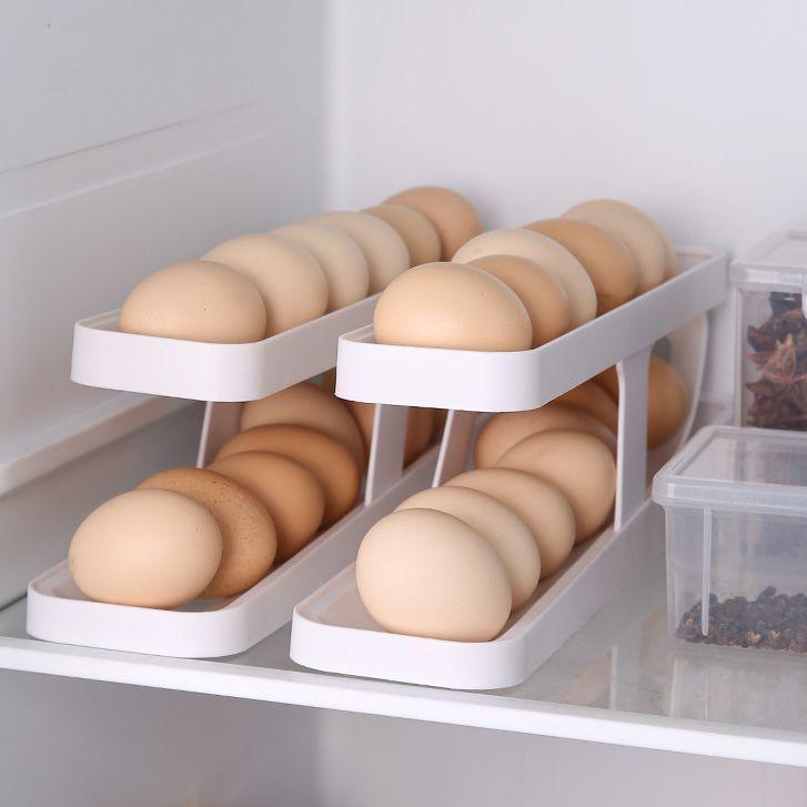 エッグホルダー 卵収納ホルダー 2段 エッグケース たまご タマゴ 卵