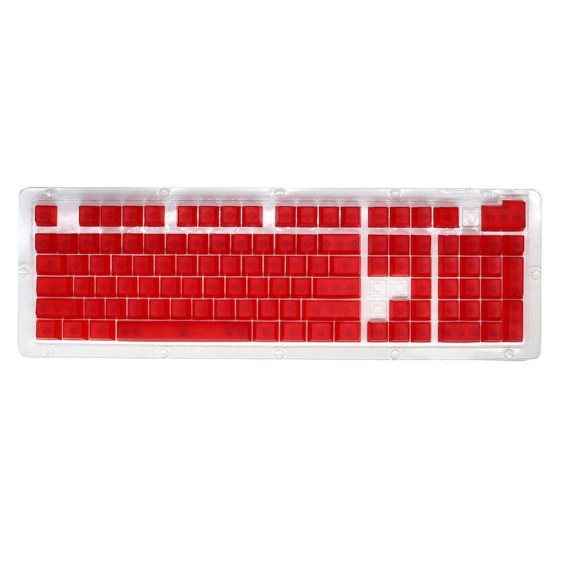 キーキャップ メカニカルキーボード用 104キー スケルトン 印字なし