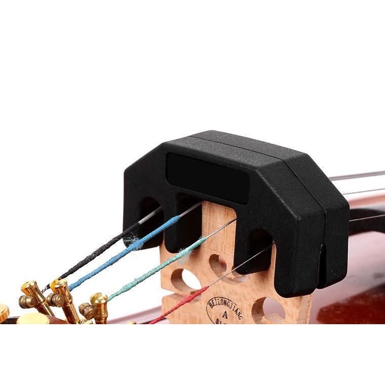 バイオリン消音器 弱音器 ミュート シリコン製 サイレント 振動